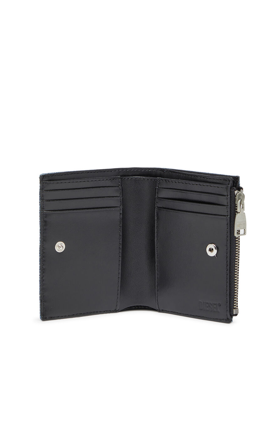 1DR Bi-Fold Zip Denim Wallet 