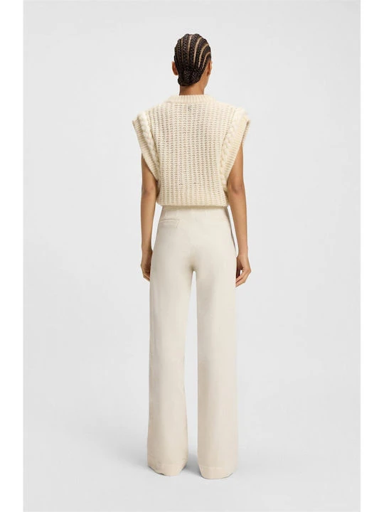 Boss Orange C Tahilone D Cream White Trouser 10263816 01