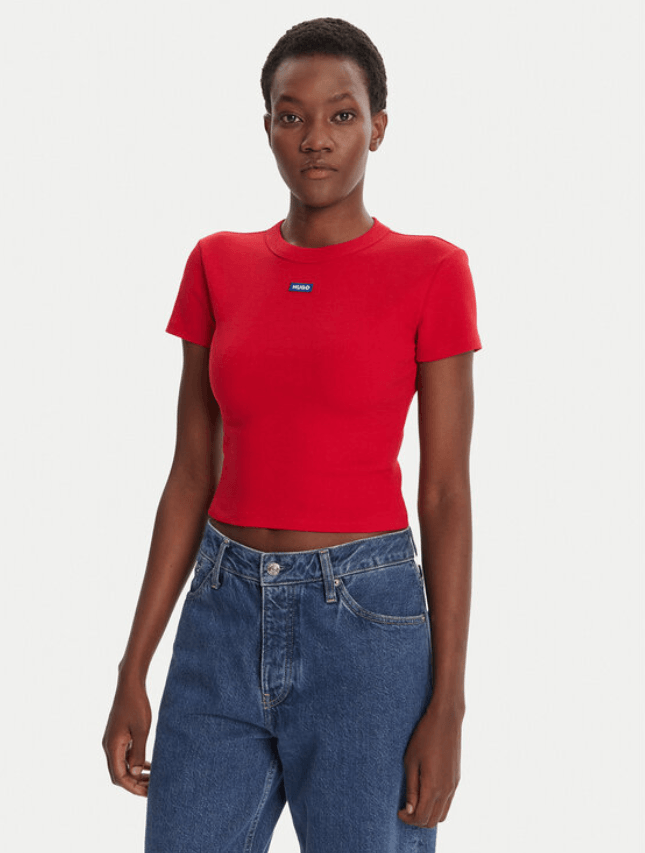 Hugo Blue Baby Tee T-Shirt 50510749