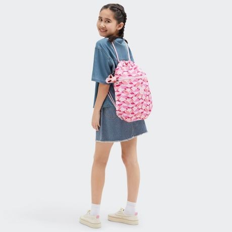 Supertaboo Gymtas Pink Palm Backpack KPKI56371BV1