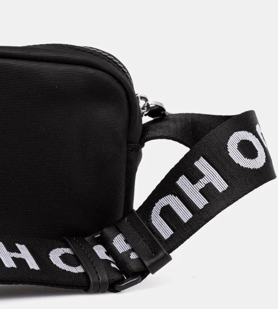 Hugo Red Bel Black Crossbody Bag 1026036801 