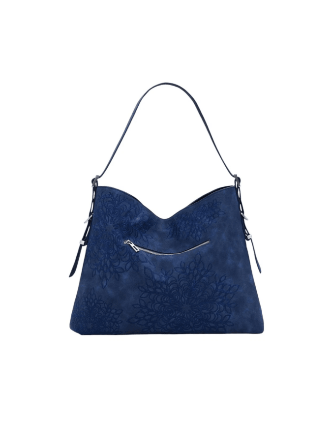 Sierra Buxton Blue Shoulder Bag 