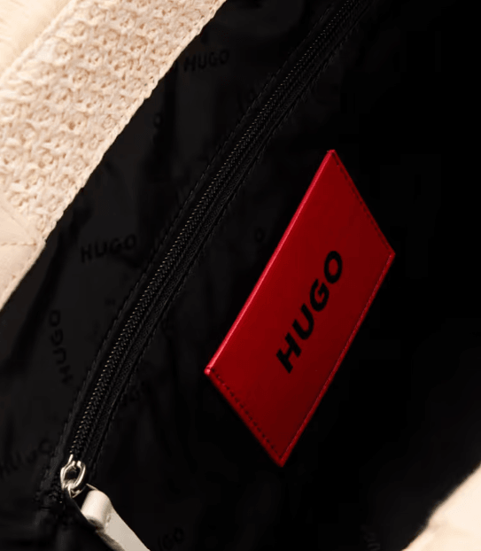 Hugo Red Becky Natural Tote Bag 1027159901 