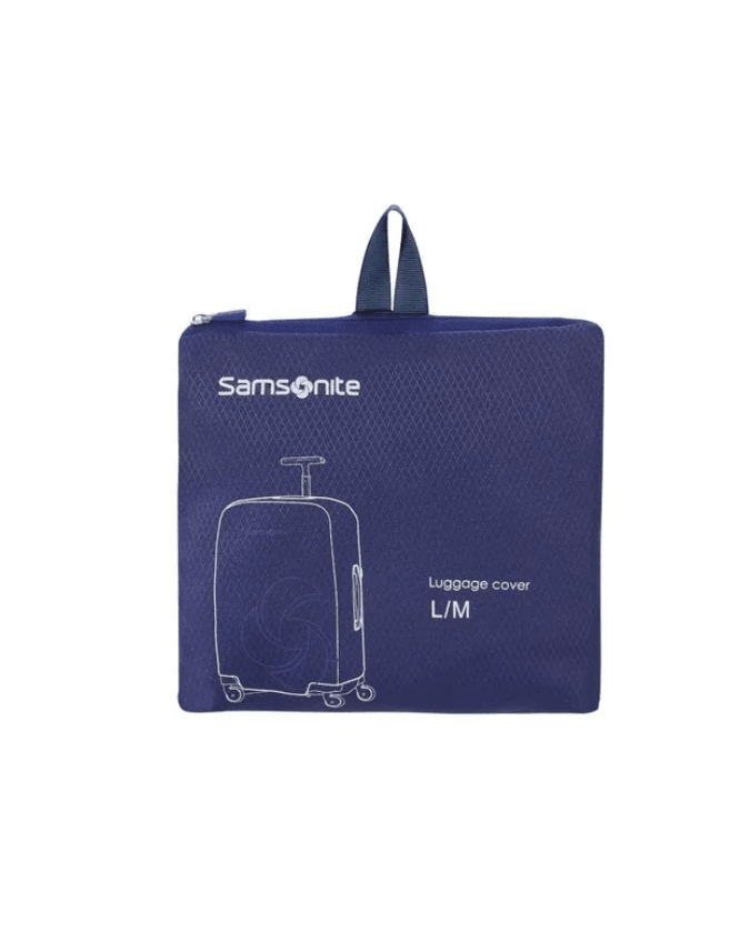 Travel Accessories - Blue Foldable Luggage Cover Size - M/L