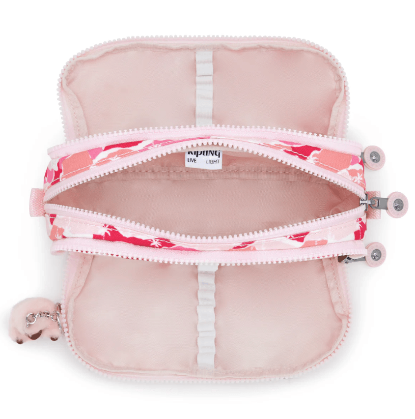 Gitroy Pink Palm Pencil Case KPKI35601BV1