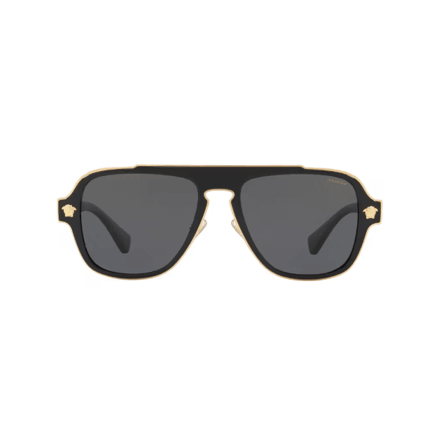 Black Irregular Sunglasses 0VE219910028156