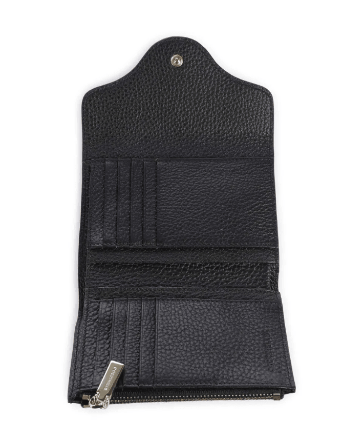 C-Me Wallet Grained Leather Black E2SSL11F001