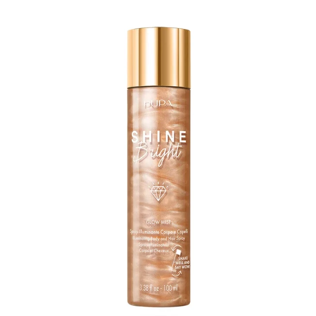 Shine Bright Glow Mist Illuminating Spray for Body & Hair 