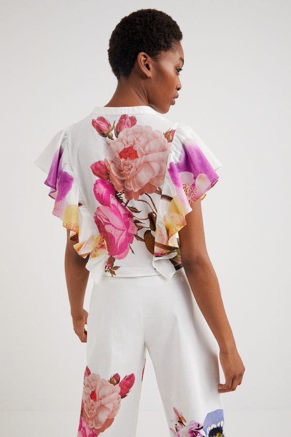 Christian Lacroix floral top