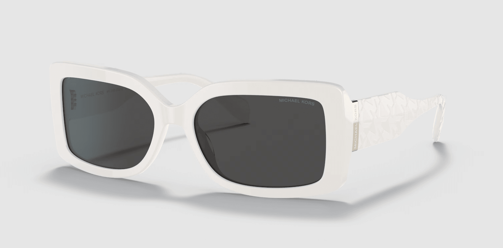 White Acetate Sunglasses 0MK2165