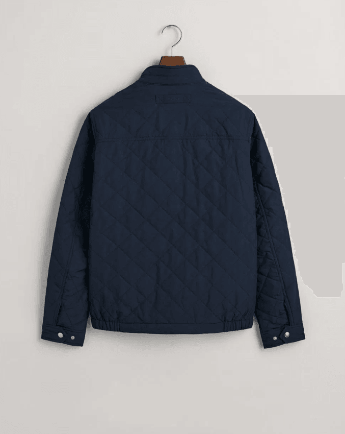 Quilted Windcheater Navy Jacket 7006340