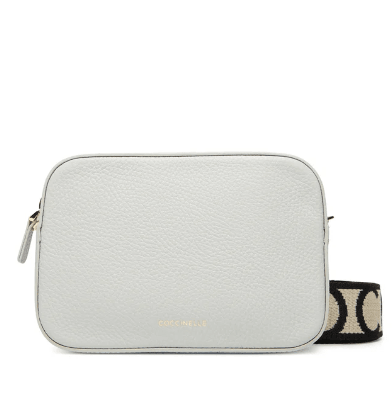 Bag MN5 Tebe Snow White Leather Shoulder Bag E5MN555I101