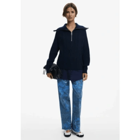 Jersey Dinamarca Navy Blue Knitwear 
