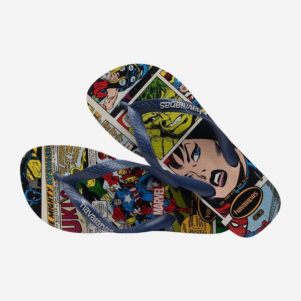 HAVAIANAS TOP MARVEL CLS GRY/BLU 27/28