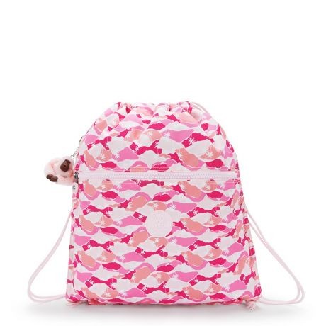 Supertaboo Gymtas Pink Palm Backpack KPKI56371BV1