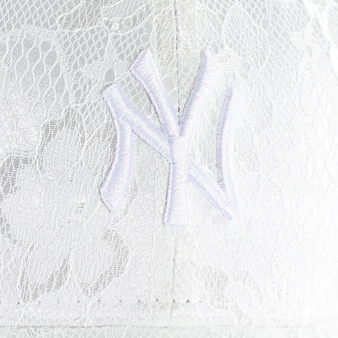 Femme Lace 9Forty New York Yankees Blanc White 