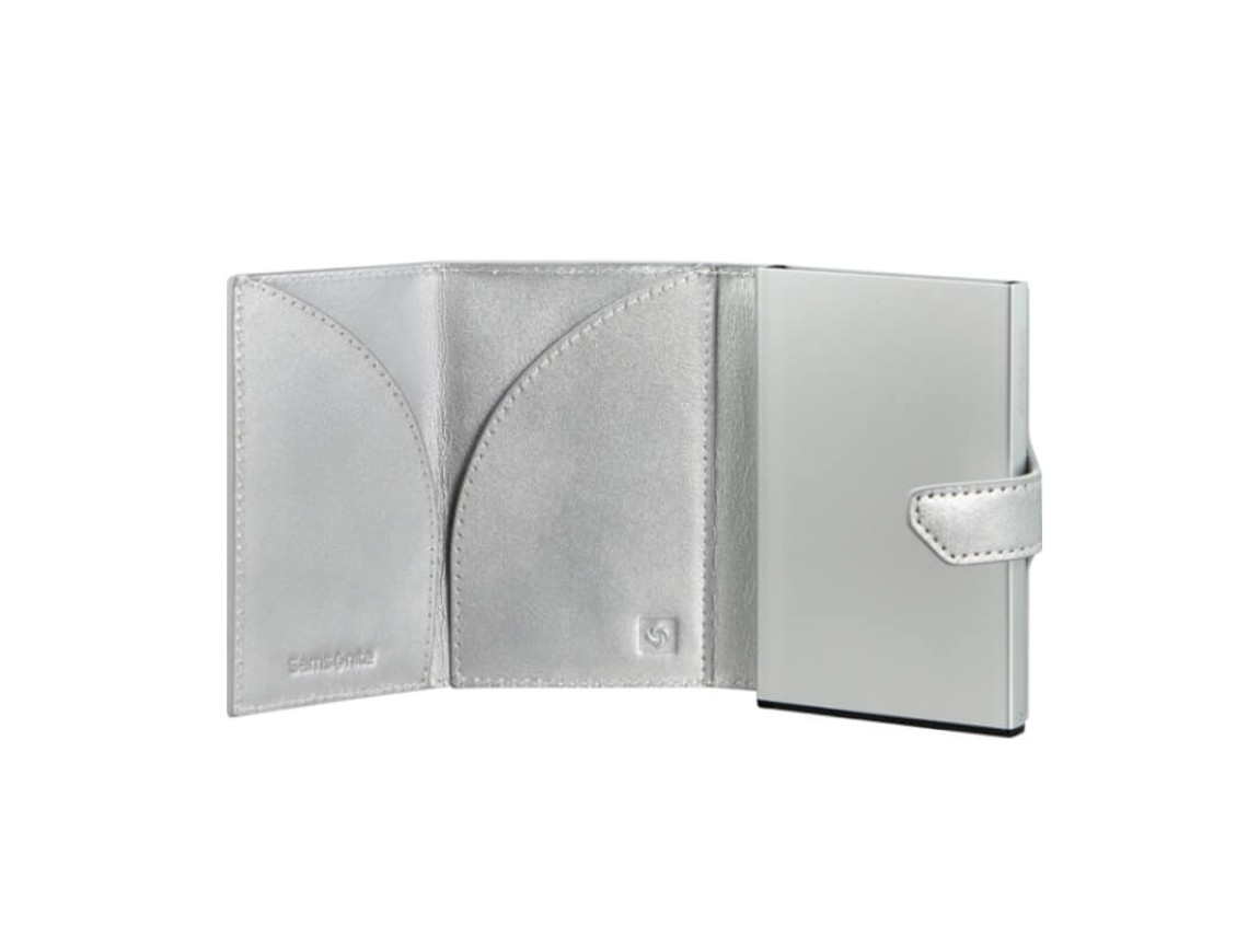 Alu Fit 203 Silver Proxis Slide Up Wallet 