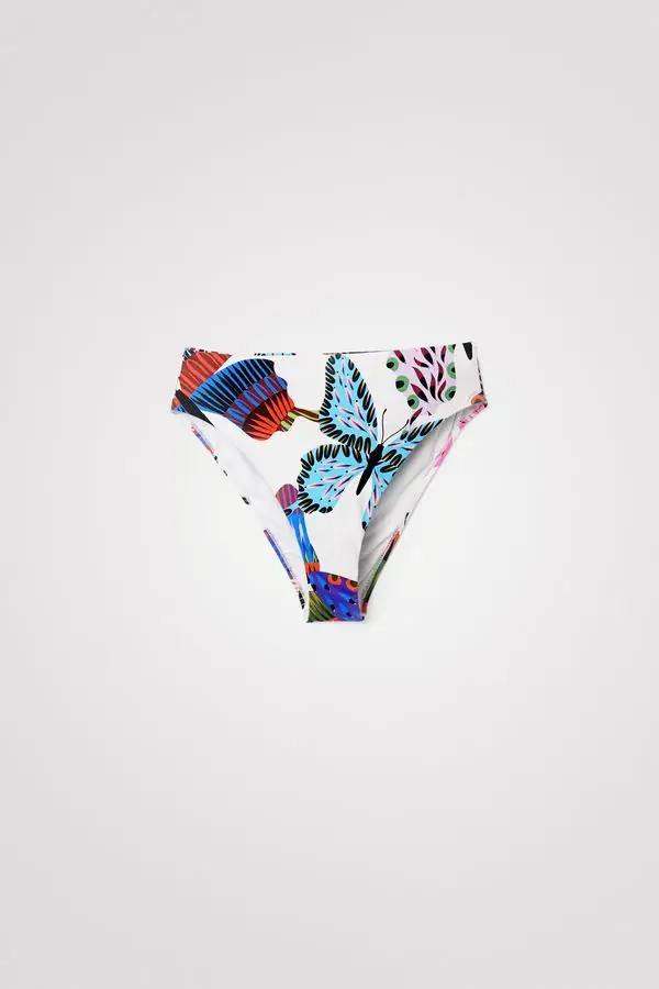 Plážové šaty Desigual COLIBRÍ DRESS čierna farba, 25SWMW11