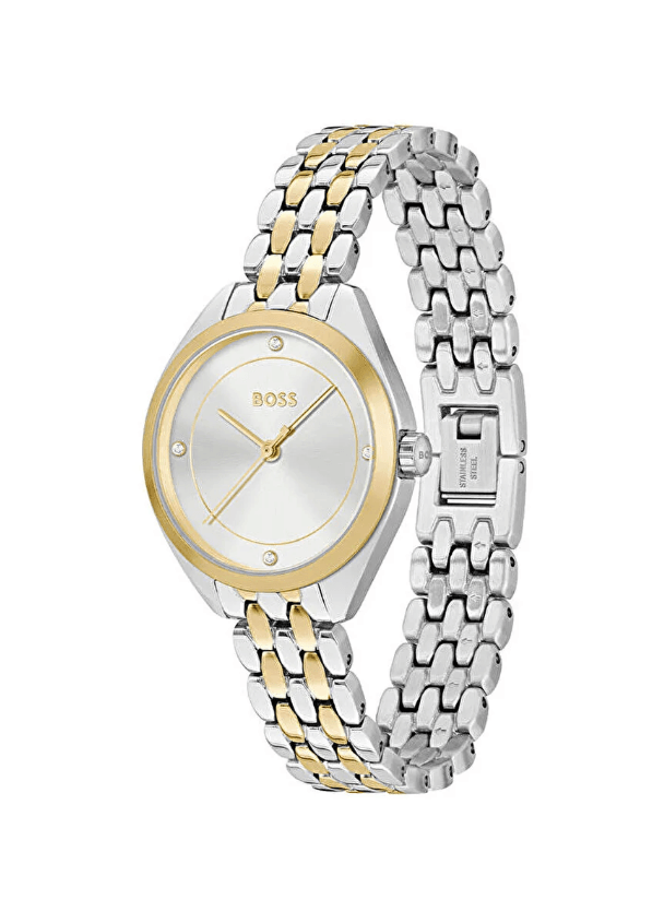 Stainless Steel Silver Gold Women's Watch HB1502724