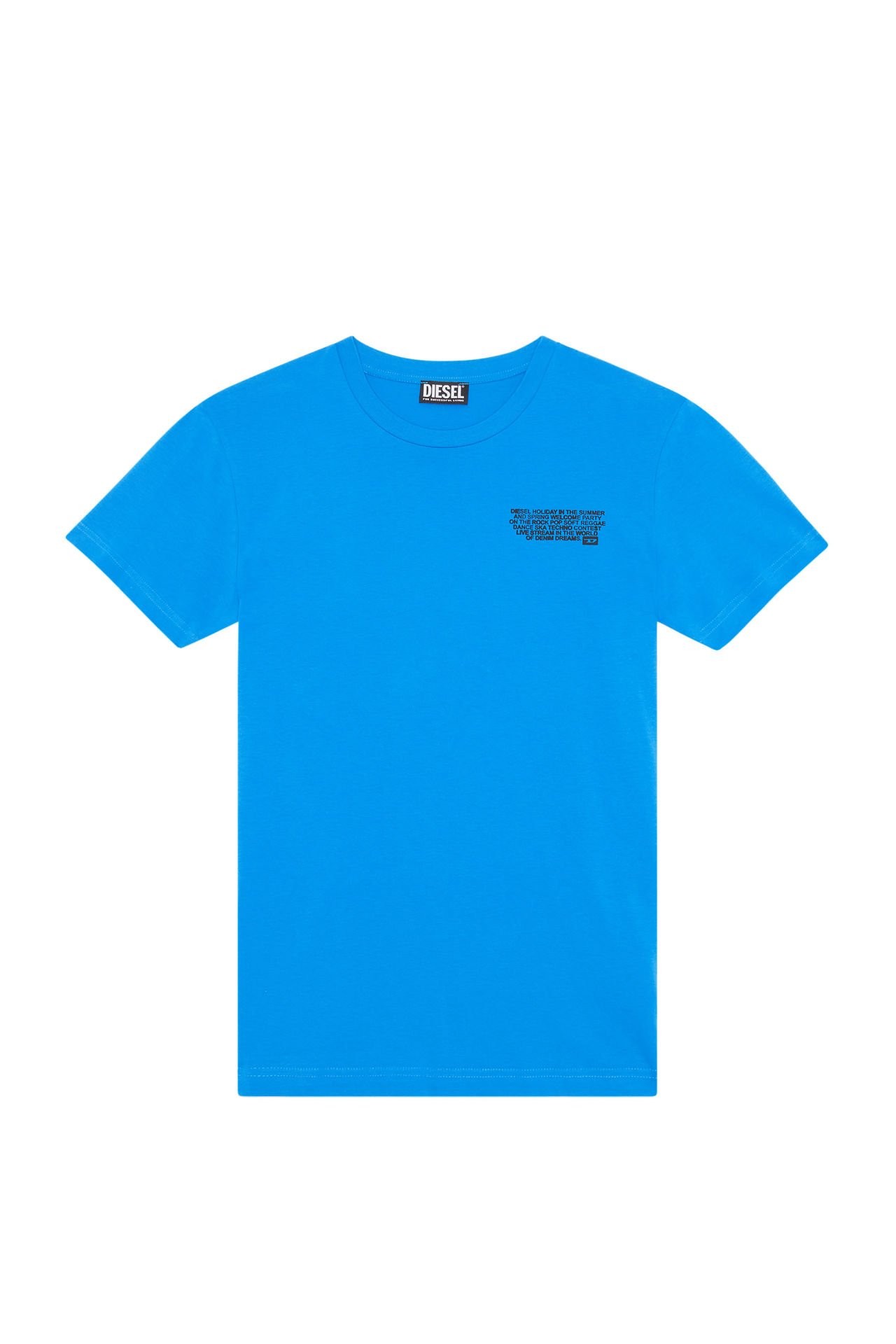 DIESEL T-DIEGOR-K57 MAGLIETTA BLUE S