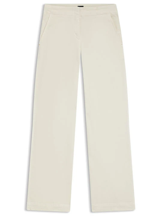Boss Orange C Tahilone D Cream White Trouser 10263816 01