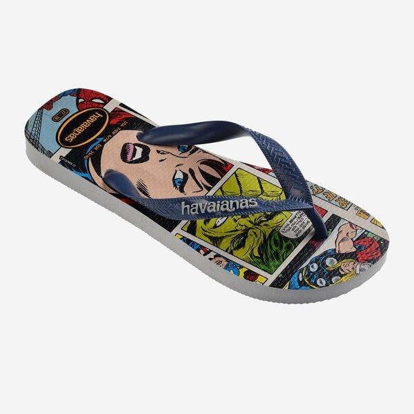 HAVAIANAS TOP MARVEL CLS GRY/BLU 27/28