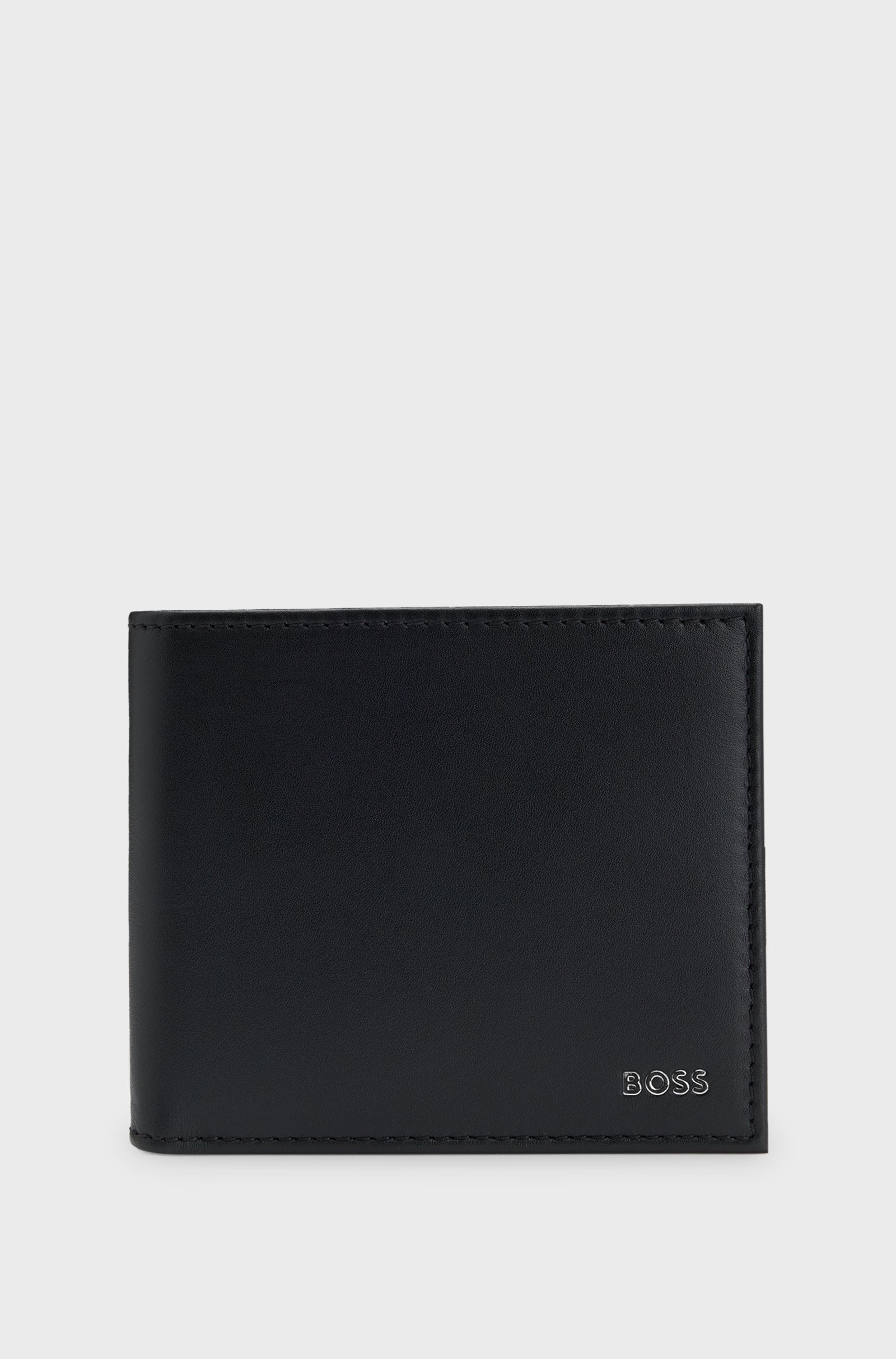 Boss Black Randy Black Leather Wallet 10272879 01