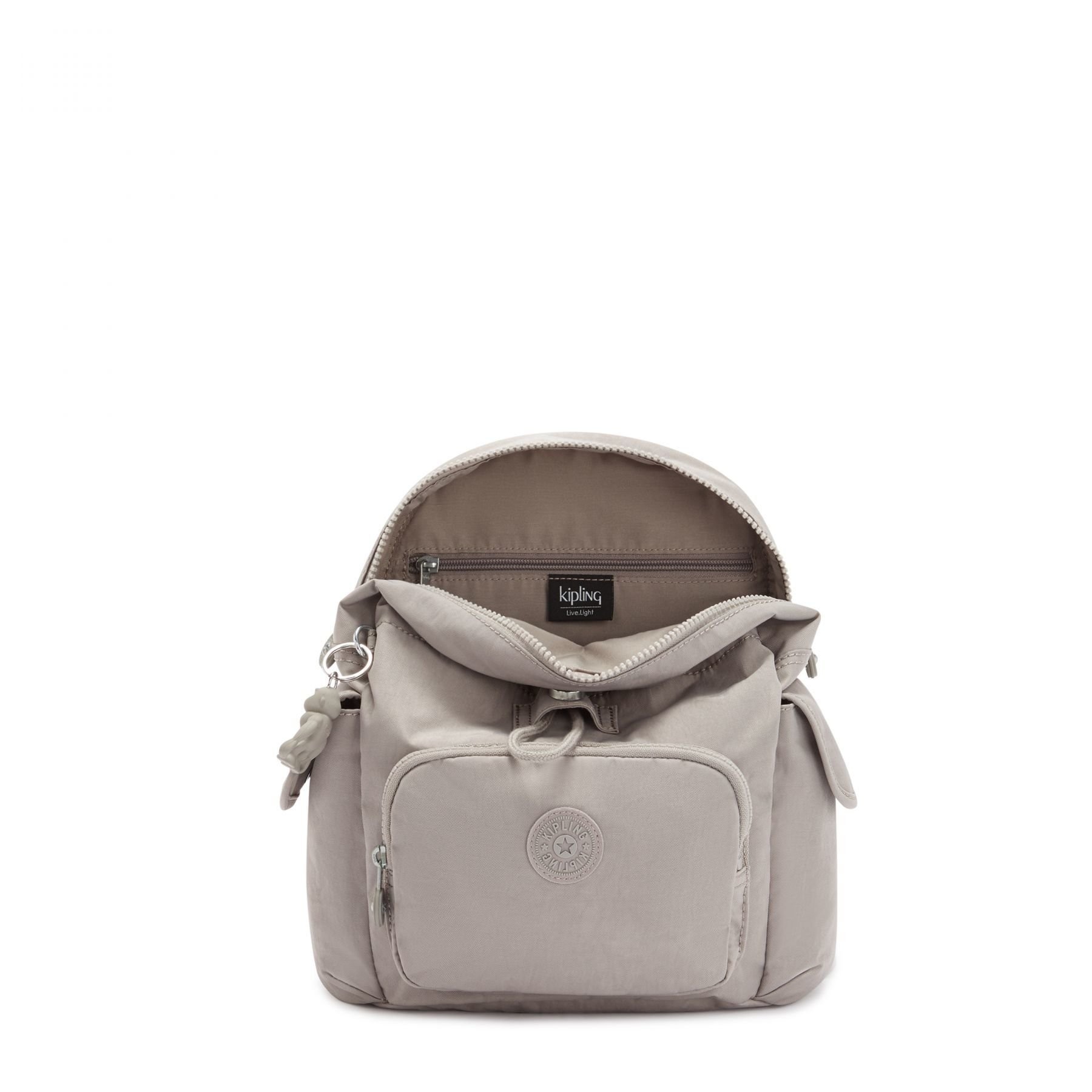 KIPLING CITY PACK MINI Grey KPKI267089L