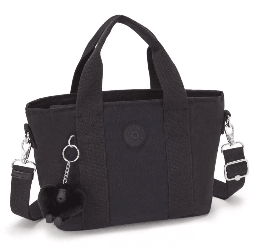MINTA Medium Black Tote Bag