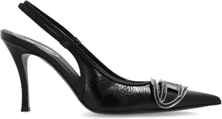 D-Venus SB Black Dames High Heels