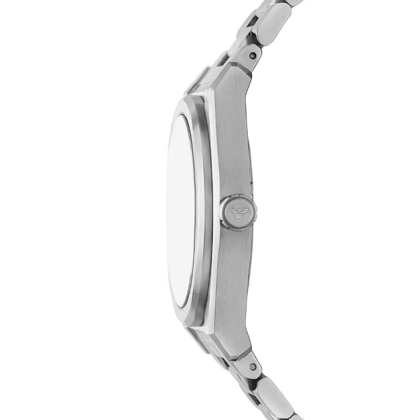 Three-Hand Date Stainless Steel Men's Watch AR11621