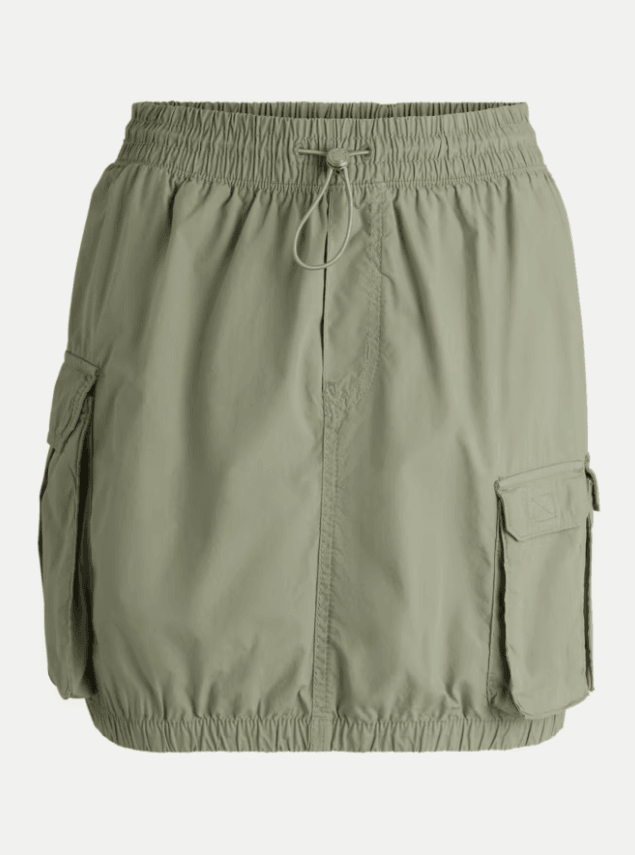 Hugo Blue Refino Flat Light Pastel Green Skirt 1025945701