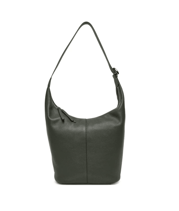 Fernanda Hobo Leather Alga Green Shoulder Bag E1S4A130101