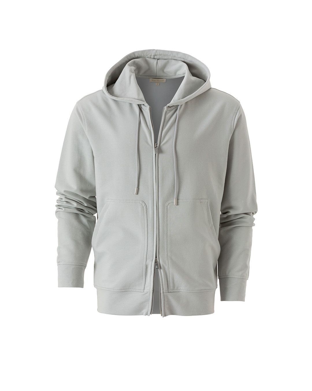 Lorca Zipper Hoodie Grey