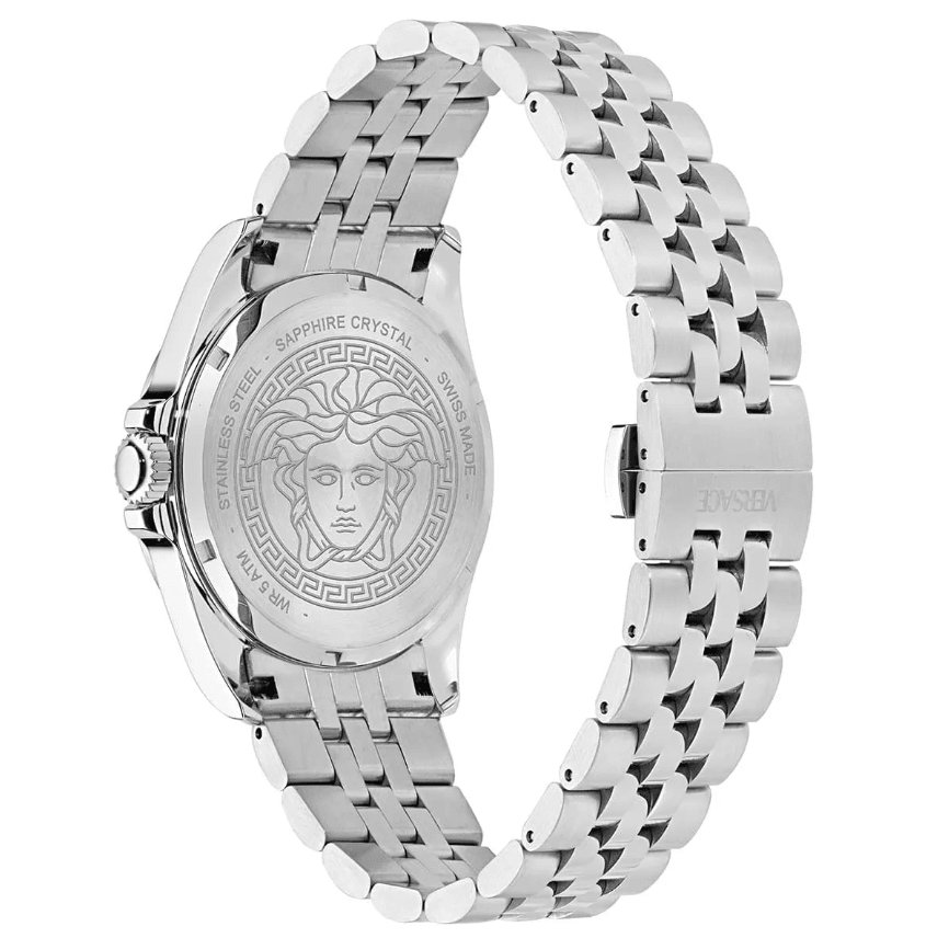 Metallic Silver Stainless Steel Men's Watch VRSCVEBFA0324