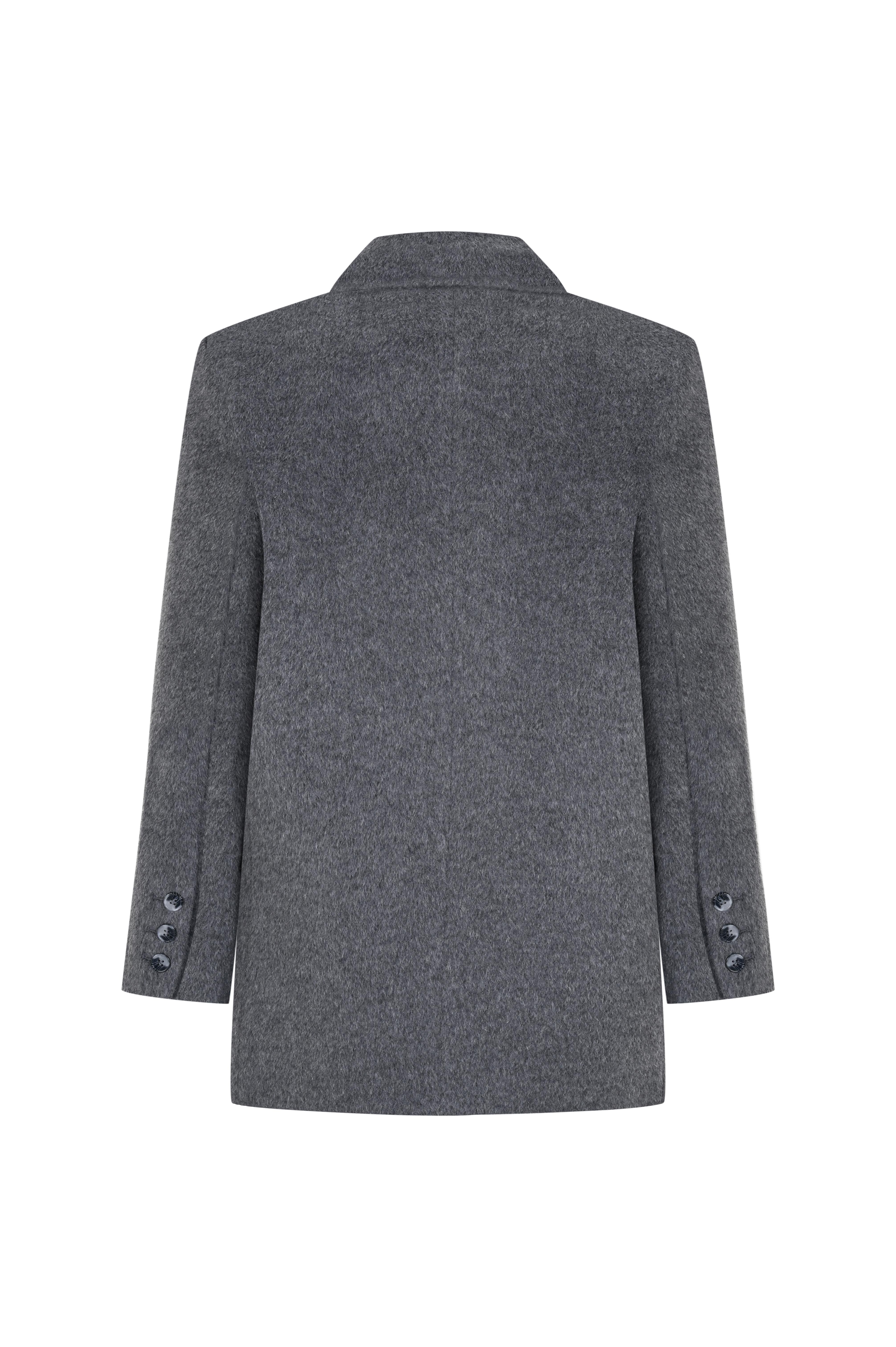 Daddy Alpaca Jacket Coat 