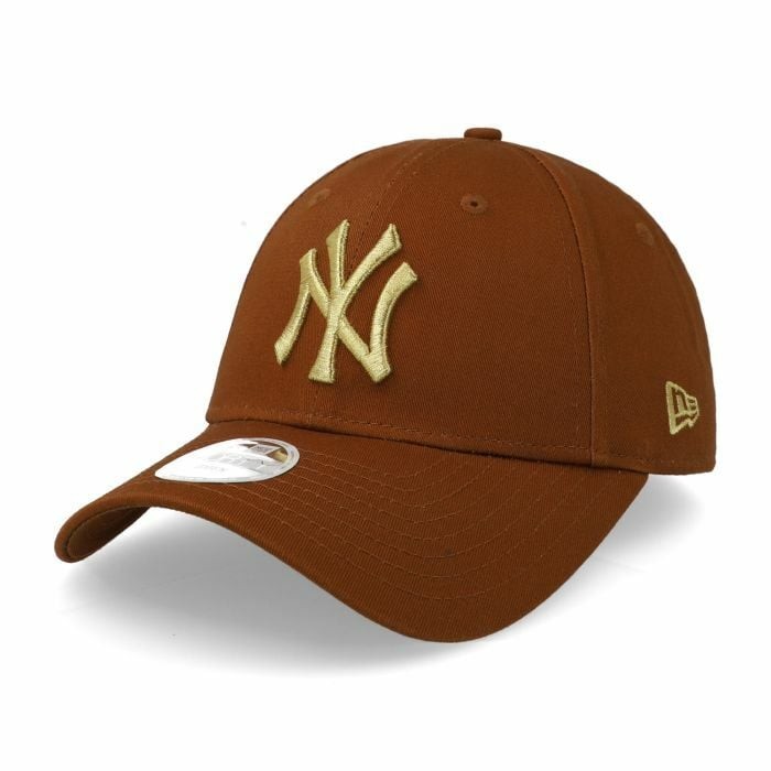 NEW ERA WMNS METALIC LOGO 9FORTY NYN ORG