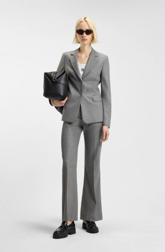 Hugo Red Agelina Grey Blazer Jacket 10273897