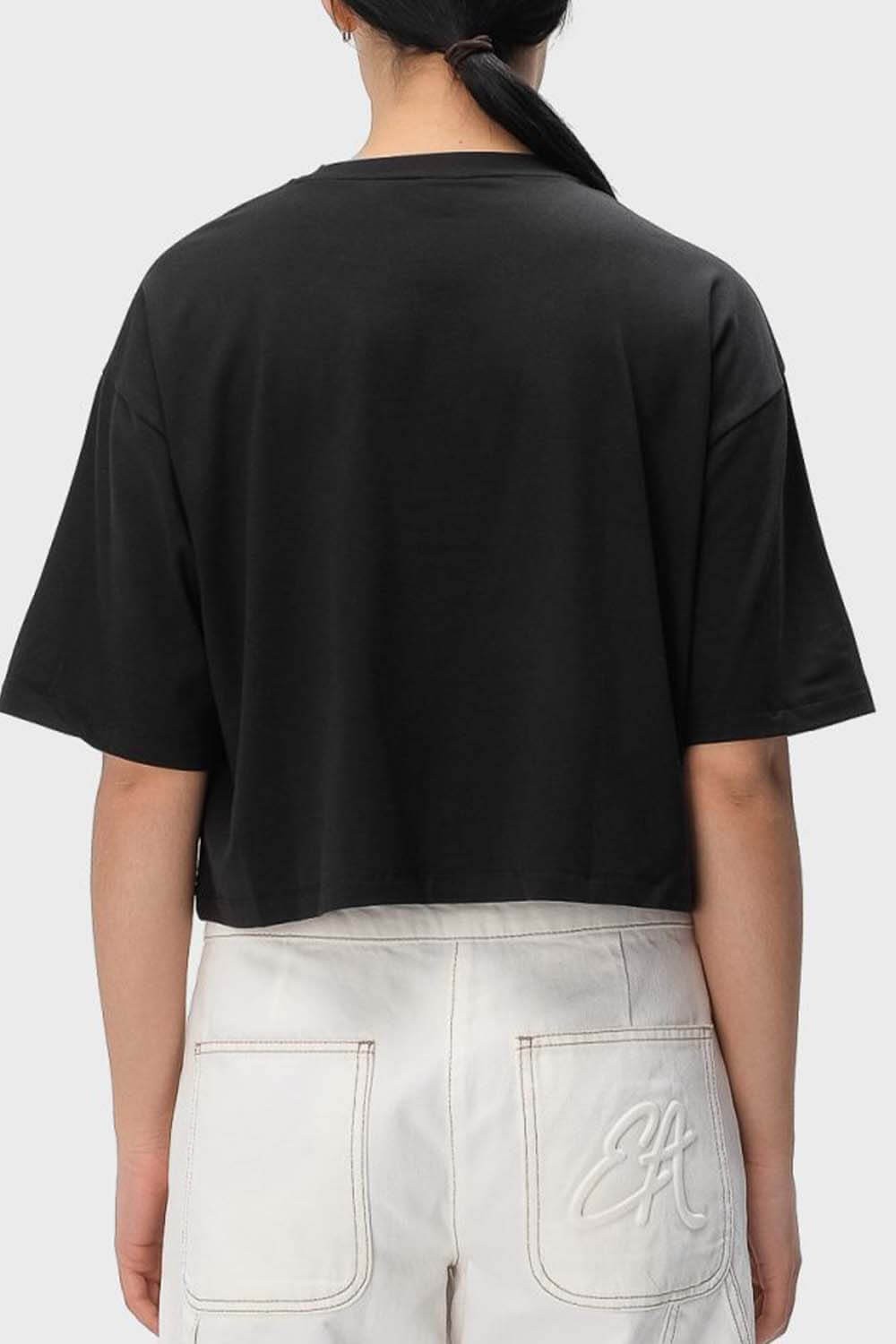 Hugo Red Ivy Black Crop T-Shirt  1025707701
