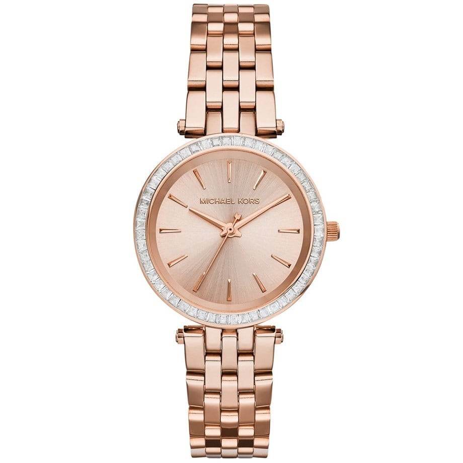 Mini Darci Rose Stainless Steel Women's Watch MK3366