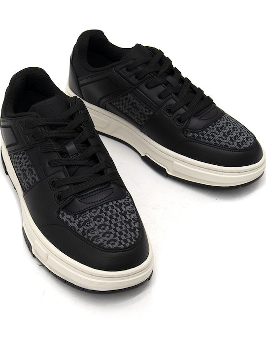 Hugo Red Yarrow Tenn Meplug Black Sneakers 10274185 