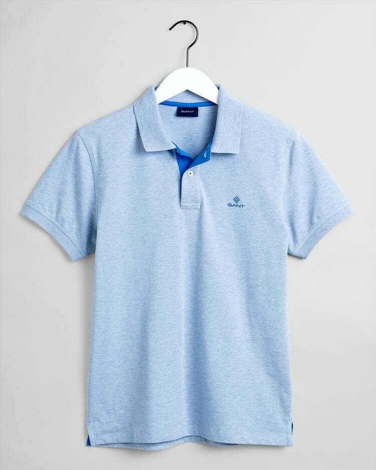 GANT CONTRAST PIQUE POLO NAVY M