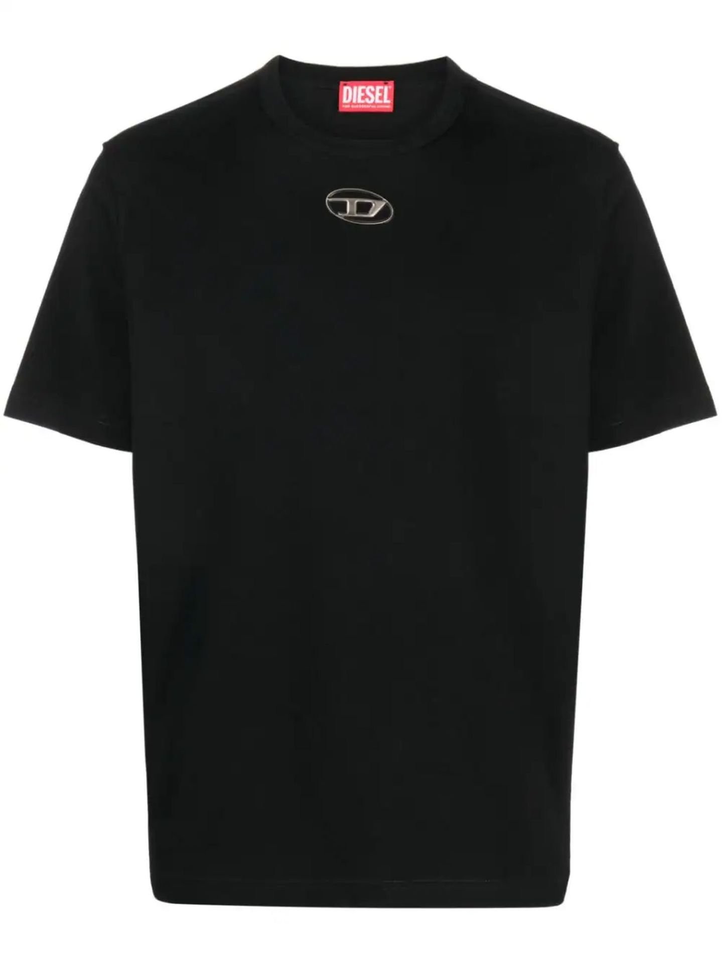DIESEL T-JUST-OD T-SHIRT BLK
