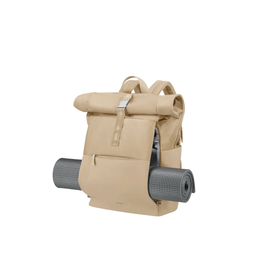 Rolltop Backpack Sand 15.6'
