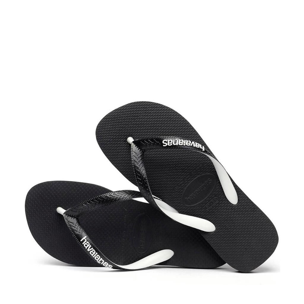 Top Mix Flip Flops Black