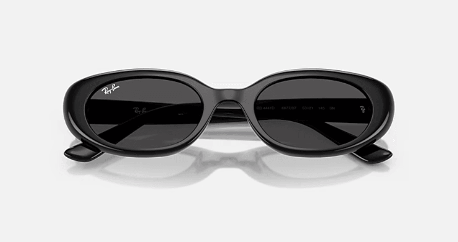 Bio-Based Black Sunglasses 0RB4441D66778753