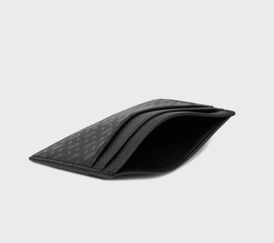 Boss Black Zair M Grain Black Leather Cardholder  1025435001 