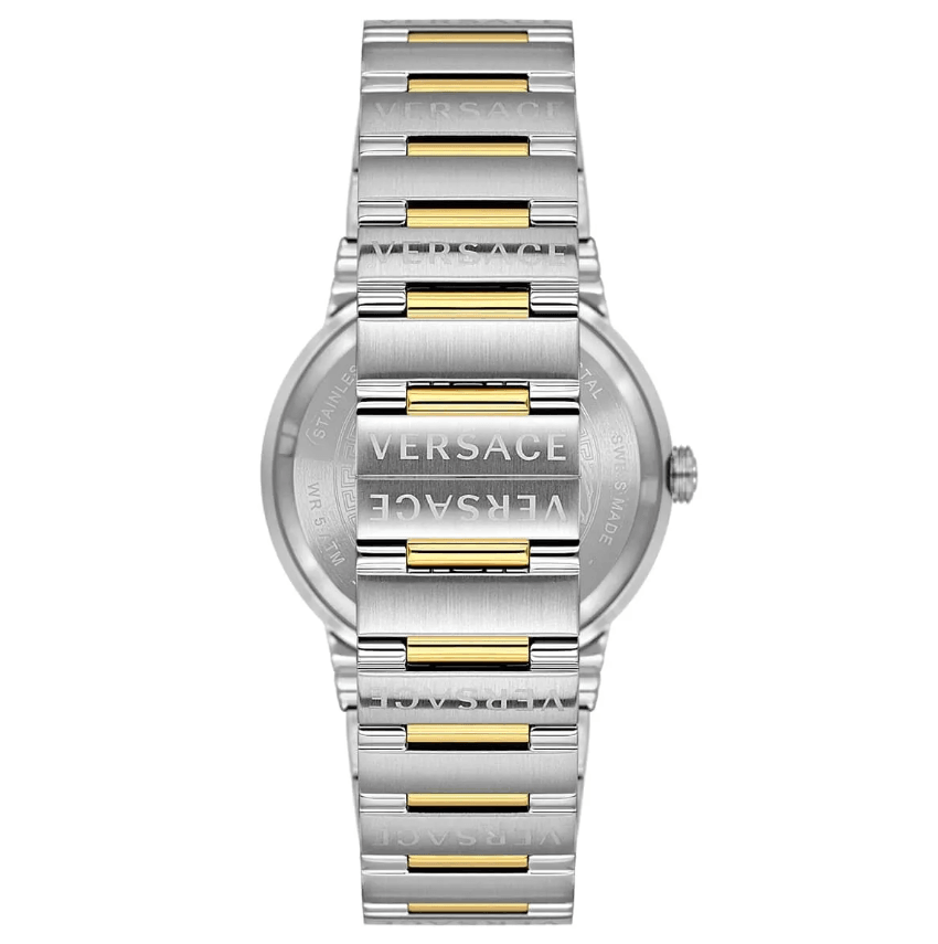 Gold Metallic Unisex Watch VRSCVEVI00420