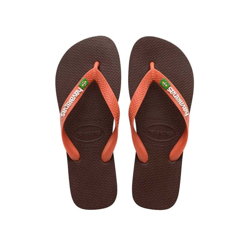 HAVAIANAS BRSLLOGO DBROWN/CERAMIC 39/40