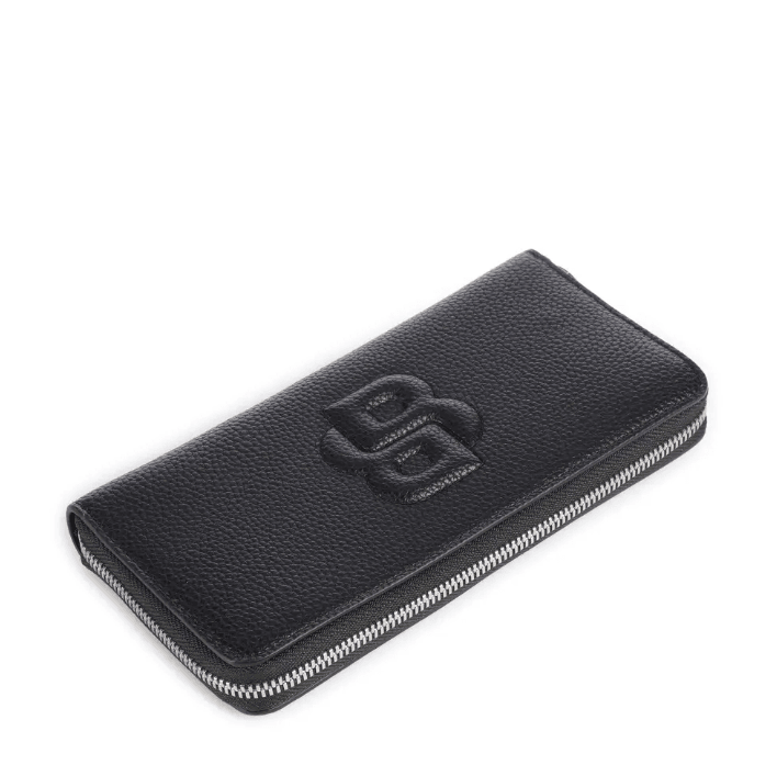 Boss Black Anett Ziparound Wallet with Padded Double B Logo